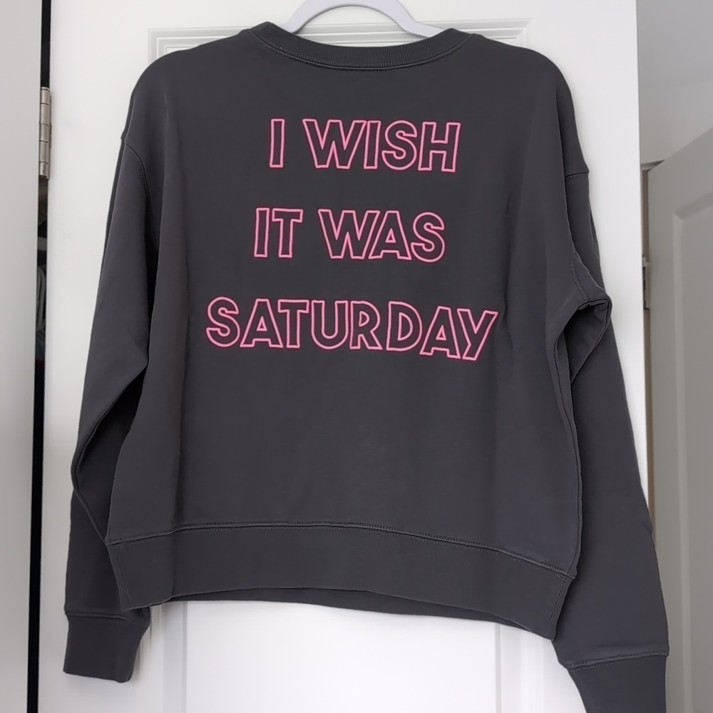 NWT Wildfox Printed Pullover - Picture 6 of 7